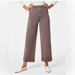 SPANX® Stretch Twill Cropped Pant New Petite Small